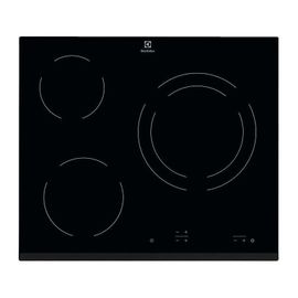 Electrolux 300 EHF6231FOK Vitrocéramique Noir - 3 foyers