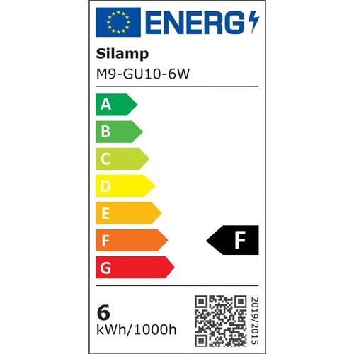 Ampoule Led Gu10 6w 220v Smd 2835 Par16 10 Led 90° - Blanc Froid 6000k - 8000k