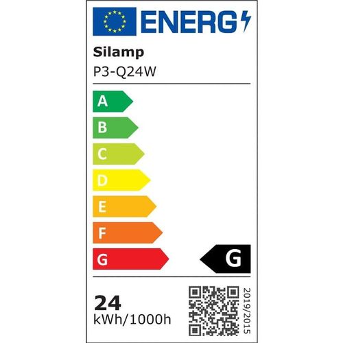Plafonnier Led 24w 220v Carr? (Pack De 10) - Blanc Chaud 2300k - 3500k - Silamp