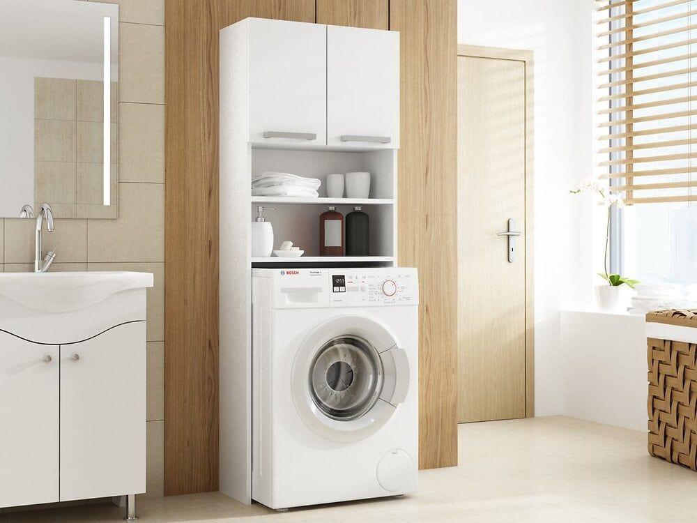 Como - meuble pour machine à laver style moderne - 183x64x30 - 2