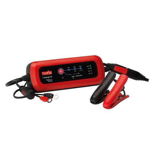 TELWIN Chargeur de batteries et dispositif de maintien électronique T-Charge 12