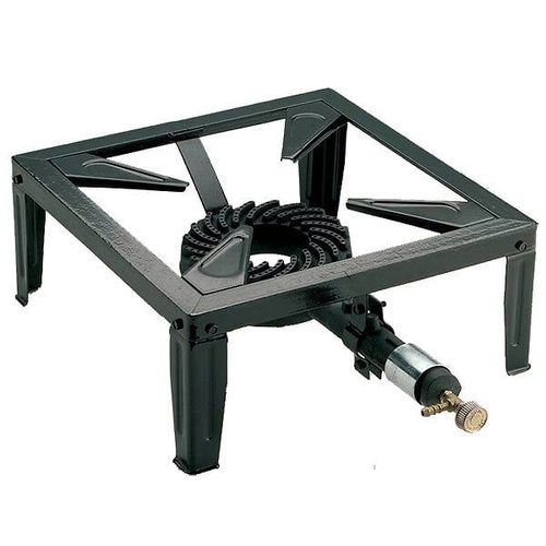 Kemper Rechaud Quadripatte En Fonte Carre