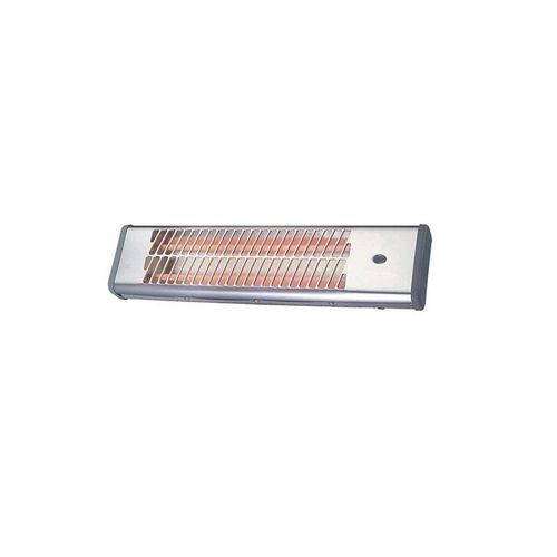 Reglette infrarouge Quartz 1200W NIKLAS chauffage mural intérieur et extérieur électrique 230V 400W-1200W