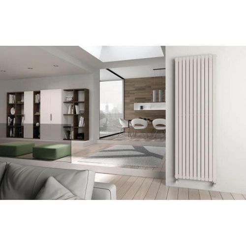 Radiateur eau chaude - décoratif - vertical - double Piano 2 2491W 1820X904 BLC IRSAP