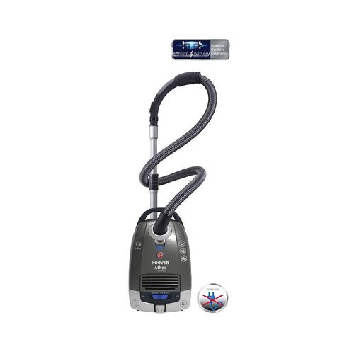 Hoover Athos ATC18LI 011 - Aspirateur - traineau - sac - titane