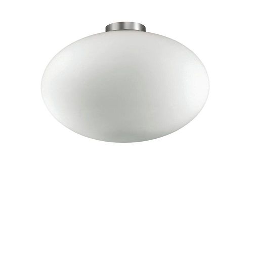 Ideal Lux Candy - Plafonnier À 1 Ampoule Globe Blanc, E27