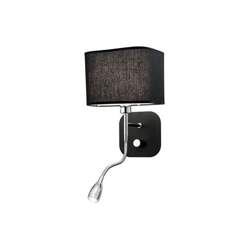 Applique Holiday Avec Liseuse Souple, Noire