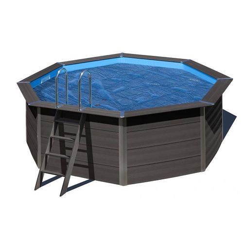 Bâche été à bulles 400 µ pour piscines composites 8,04 x 3,86m