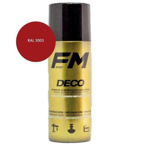 Bombe De Peinture Rouge 400ml Rouge Ruby - Ral 3003