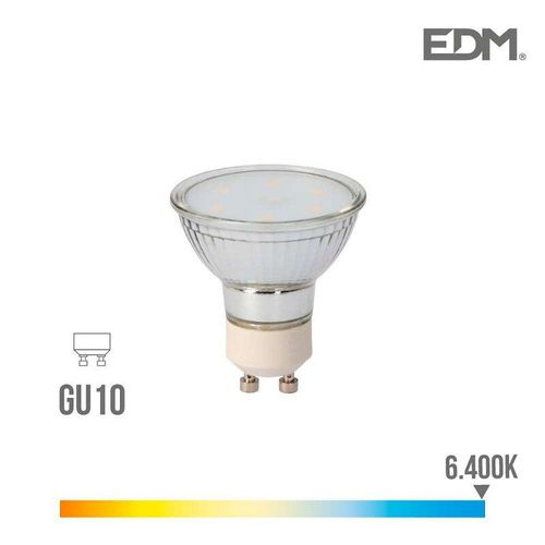 Spot Led Gu10 5w Dicro?Que ?Quivalent ? 40w - Blanc Du Jour 6400k