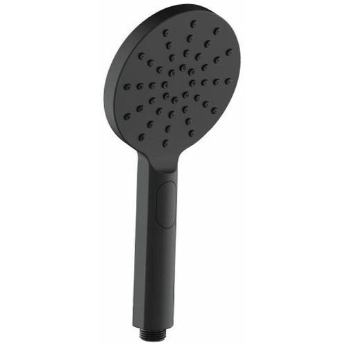 Douchette économique à main Round noire - mâle 15 21 - 3 jets - 120 mm DISFLEX