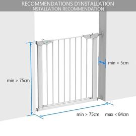 Acheter en ligne REER Barrière de protection pour les portes (73 cm - 110 cm)  à bons prix et en toute sécurité 