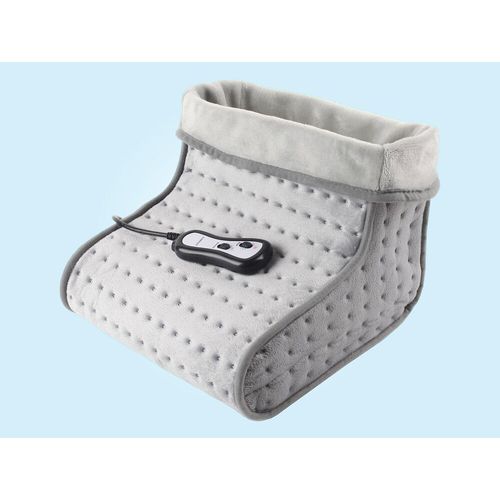 Masseur de pieds électrique textile en laine synthétique