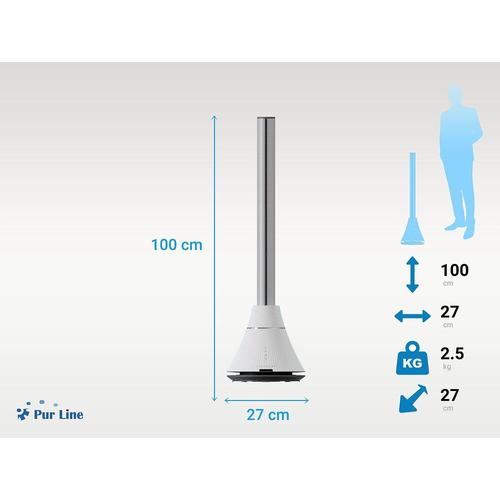 Ventilateur Tour 100w Ultra-silencieux Avec 8 Vitesses