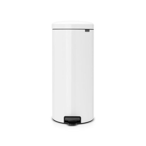 Poubelle À Pédale Newicon 30 L Blanc Code G