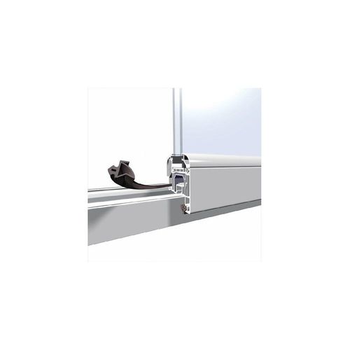 Joint de feuillure d'ouvrant noir Profil 25m 4384 pour fen?tres et portes en plastique