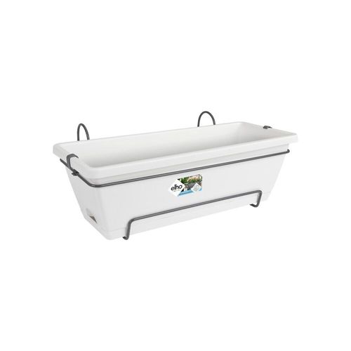 Jardinière Elho Barcelona All In 1 50 X 20 Cm Blanc