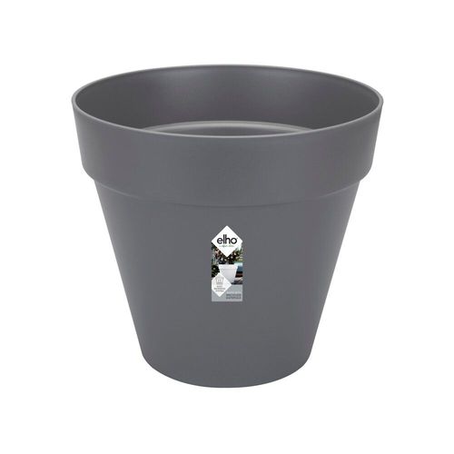 Pot De Fleur Rond Loft Urban Avec Roues Ø 60 X H.53 Cm - Anthracite