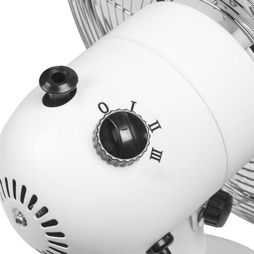 Ventilateur de table 35cm 45w blanc - dft35w - bestron