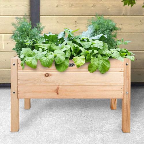 Esschert Design Lit Surélevé Pour Enfants 65 L Naturel
