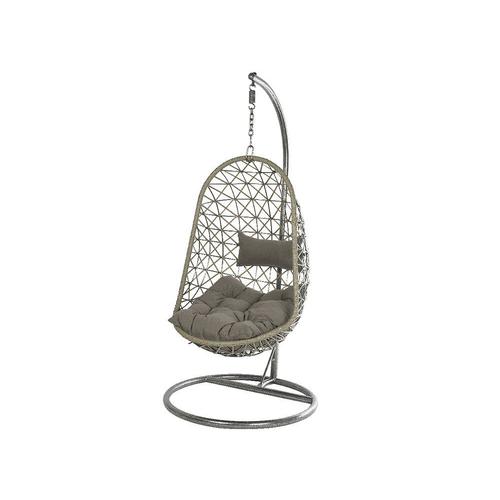 Fauteuil Suspendu Bologna Gris - Jardideco