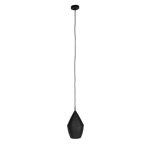 Qazqa Moderne Lampe Suspendue Moderne Noire Avec De L'or - Depeche-Jacob Aluminium Doré Ovale / Luminaire / Lumiere / Éclairage / Intérieur / Salon / Cuisine E27 Max. 1 X 60 Watt