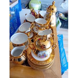 Service À Cafe Porcelaine De Limoges Style Bavaria