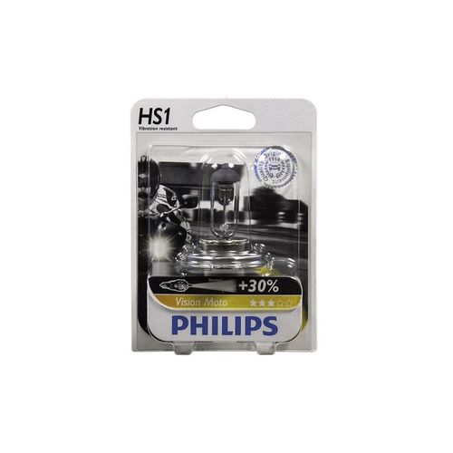 Ampoule Phare Philips Vision Moto +30% Hs1 12v 35/35w Px43t   Neuf