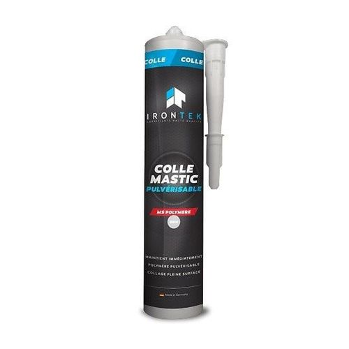 Irontek - Colle Mastic Pulvérisable 310 Ml - Gris - It121