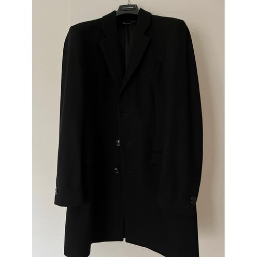 Dolce & Gabbana Manteau Long À Col Revers Pour Homme