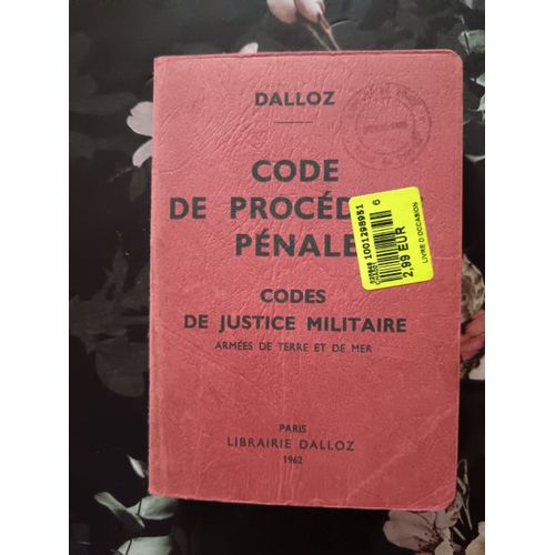 Code De Procédure Pénale