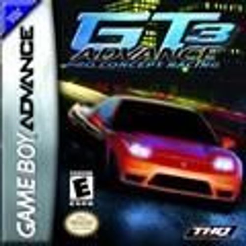 Gt3 Advance Pro Concept Racing Game Boy Advance
