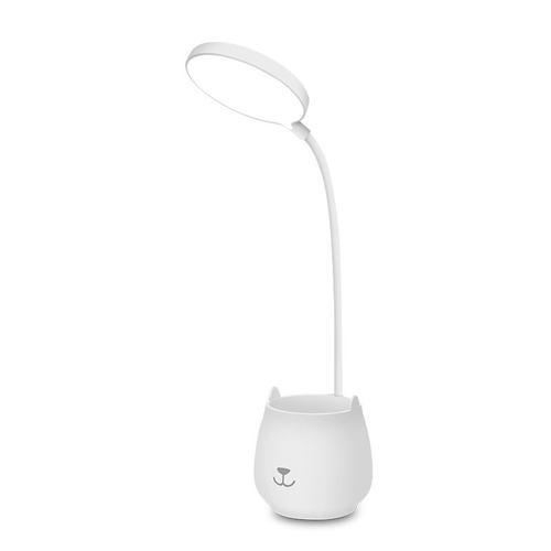 Lampe de Bureau Lampe de Chevet sans Fil Tactile Dimmable LED avec