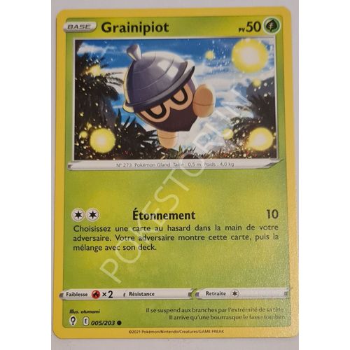 Carte Pokemon - Grainipiot 005/203 