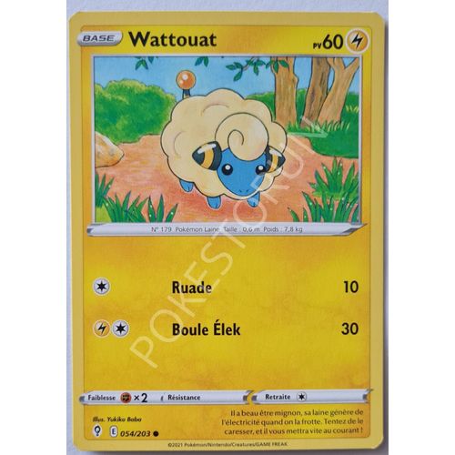 Carte Pokemon - Wattouat 054/203