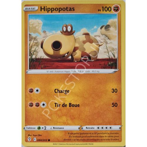 Carte Pokemon - Hippopotas 011/203