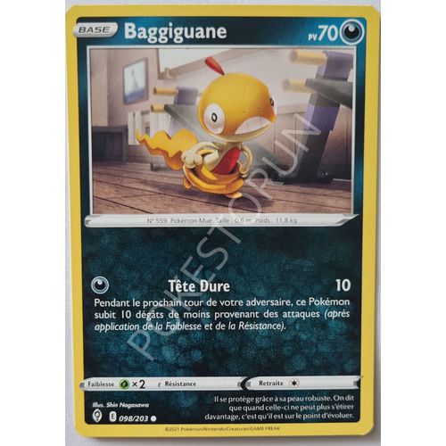 Carte Pokemon - Baggiguane 098/203