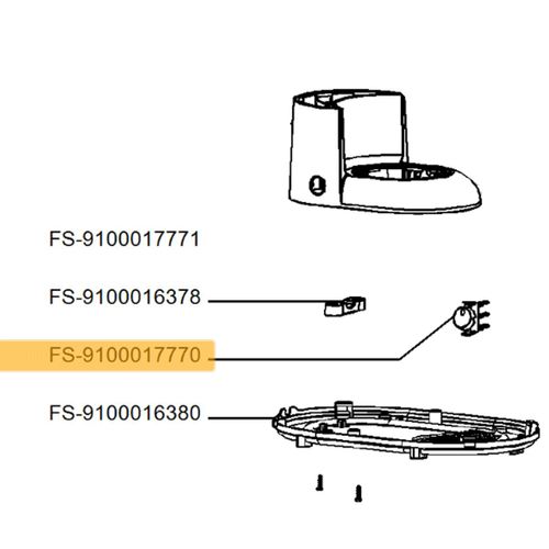 Interrupteur Cafetière Expresso (FS-9100017770 FS9100017770 TEFAL)