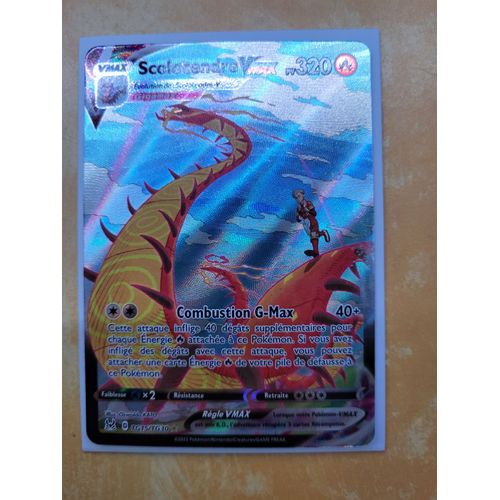 Scolocendre Vmax Tg15 Tg30 Full Art Alternative Secr Te - Ultraboost X Epée Et Bouclier 11 Origine Perdue - Coffret De 10 Cartes Pokémon Françaises