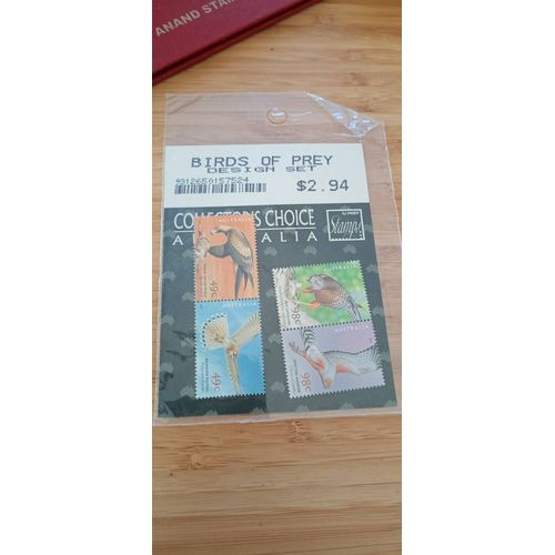 Timbres Oiseaux Australie Sous Blister