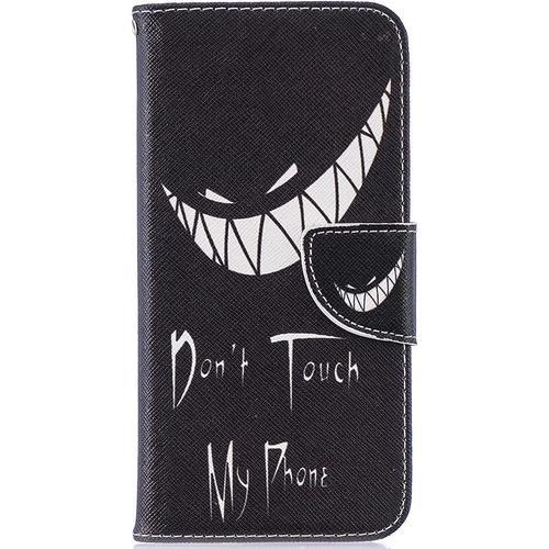 Coque Pour Xiaomi Mi 10t / Xiaomi Mi 10t Pro Coque, Etui Housse Flip Case Coque Cuir Motif Coloré Dessin Avec Porte Carte Magnétique Rabat Clapet Étui Coque Pour Xiaomi Mi 10t / 10t Pro,Noir Blanc