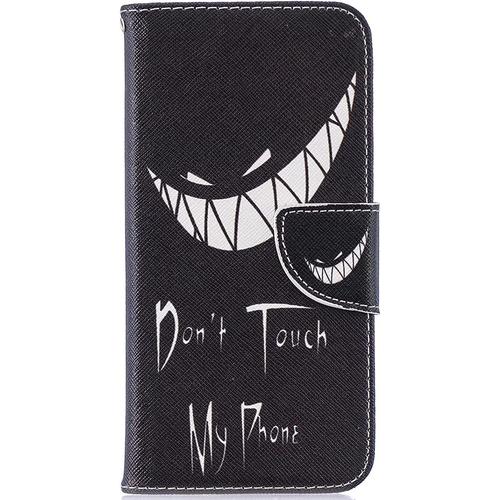 Coque Pour Xiaomi Redmi Note 9 (Pas Pour Redmi 9) Coque, Etui Housse Flip Case Coque Cuir Motif Coloré Dessin Avec Porte Carte Magnétique Rabat Clapet Étui Coque Pour Xiaomi Redmi Note 9,Noir Blanc