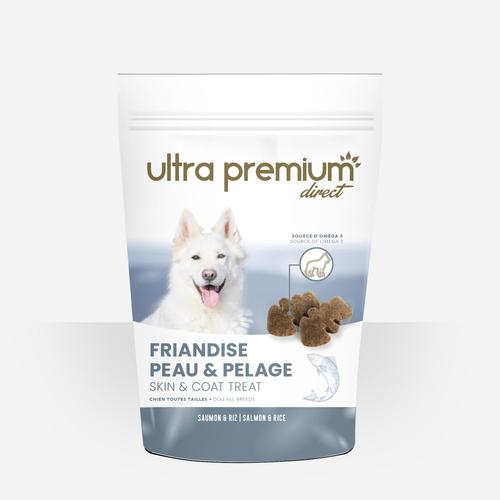 Friandise Peau & Pelage Pour Chien Au Saumon