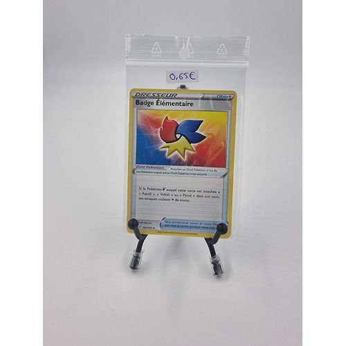 Carte Pokemon Dresseur Badge Élémentaire 147/203 Évolution Céleste 