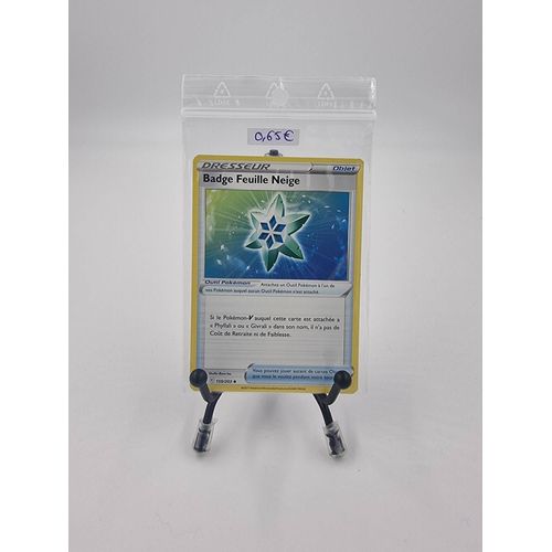 Carte Pokemon Dresseur Badge Feuille Neige 159/203 Évolution Céleste 