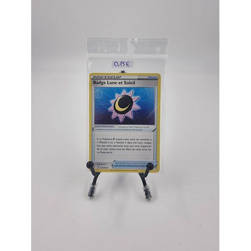 Carte Pokemon Dresseur Badge Lune Et Soleil 151/203 Évolution Céleste 