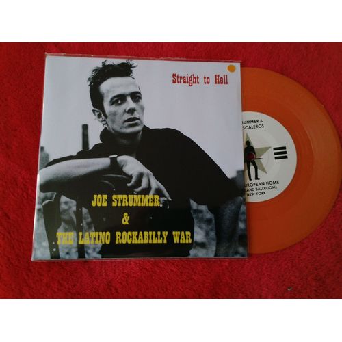 Joe Srummer Straight To Hell / Safe Europeen Home 45 Live Vinyle Couleur Ex The Clash
