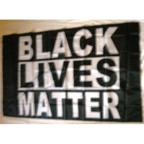 Tapisserie décorative Drapeau Black Lives Matter 90 X 150 Cm