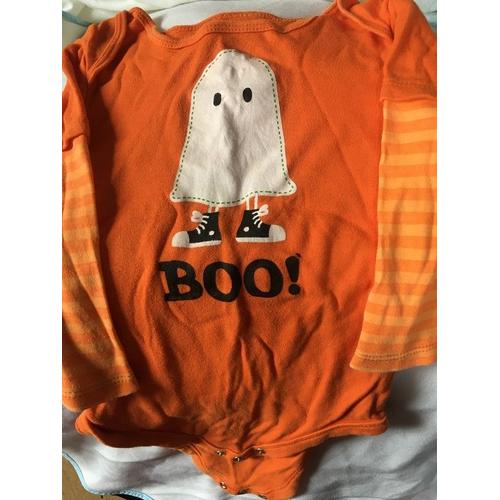 Body Bébé Fille Ou Garçon Halloween Taille 2 Ans / 24 Mois