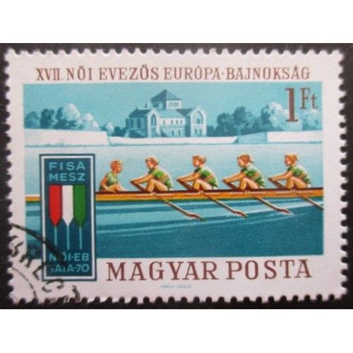 Hongrie N°2108 Aviron Féminin Oblitéré